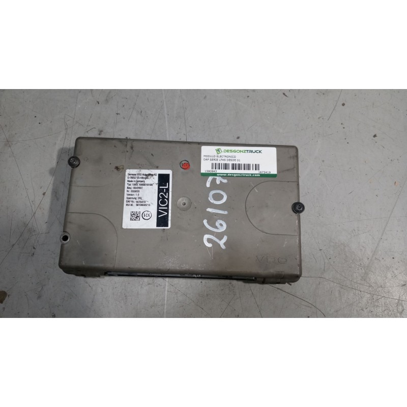 Recambio de modulo electronico para daf serie lf45 desde 01 5.9 diesel referencia OEM IAM 1673419 5010638213 