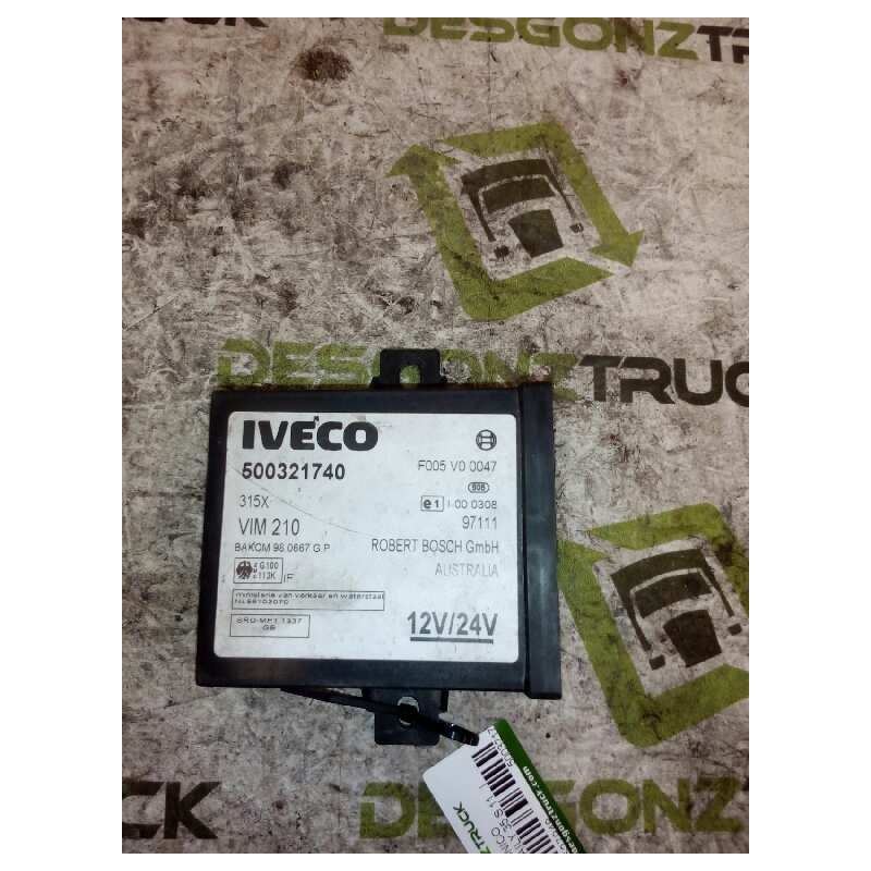 Recambio de modulo electronico para iveco daily caja cerrada (1999 =>) 35 - s 11 caja cerrada referencia OEM IAM 500321740  