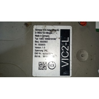 Recambio de modulo electronico para daf serie lf45 desde 01 5.9 diesel referencia OEM IAM 1673419 5010638213 