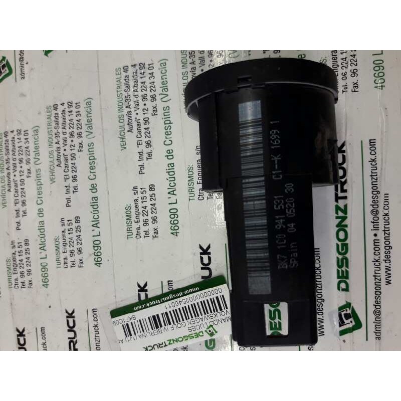 Recambio de mando luces para volkswagen golf iv berlina (1j1) advance referencia OEM IAM BK71C0941531 2