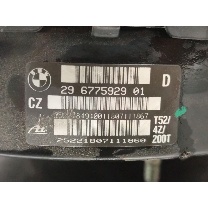Recambio de servofreno para bmw 1 (e81) 118 d referencia OEM IAM 29677592901 - Negro 2