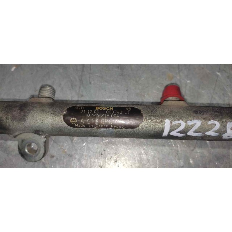 Recambio de rampa inyectora para mercedes-benz clase s (w220) berlina 3.2 cdi cat referencia OEM IAM 0445216004 A6130700095 2