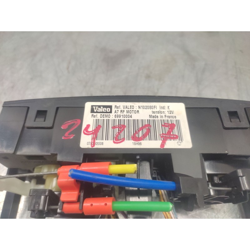 Recambio de mando calefaccion / aire acondicionado para peugeot 207 x-line referencia OEM IAM 69910004 - Negro 2