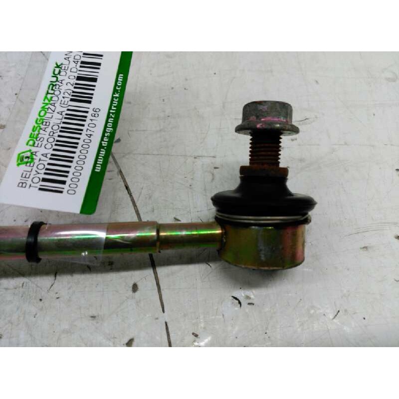 Recambio de bieleta estabilizadora delantera izquierda para toyota corolla (e12) 2.0 d-4d linea terra berlina referencia OEM IAM - Rojo 3