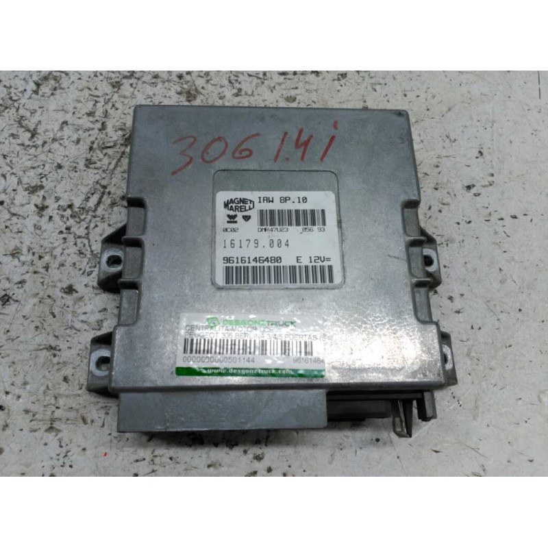 Recambio de centralita motor uce para peugeot 306 berlina 3/4/5 puertas (s2) boulebard referencia OEM IAM 9616146480 IAW8P10