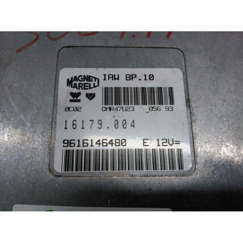 Recambio de centralita motor uce para peugeot 306 berlina 3/4/5 puertas (s2) boulebard referencia OEM IAM 9616146480 IAW8P10 2
