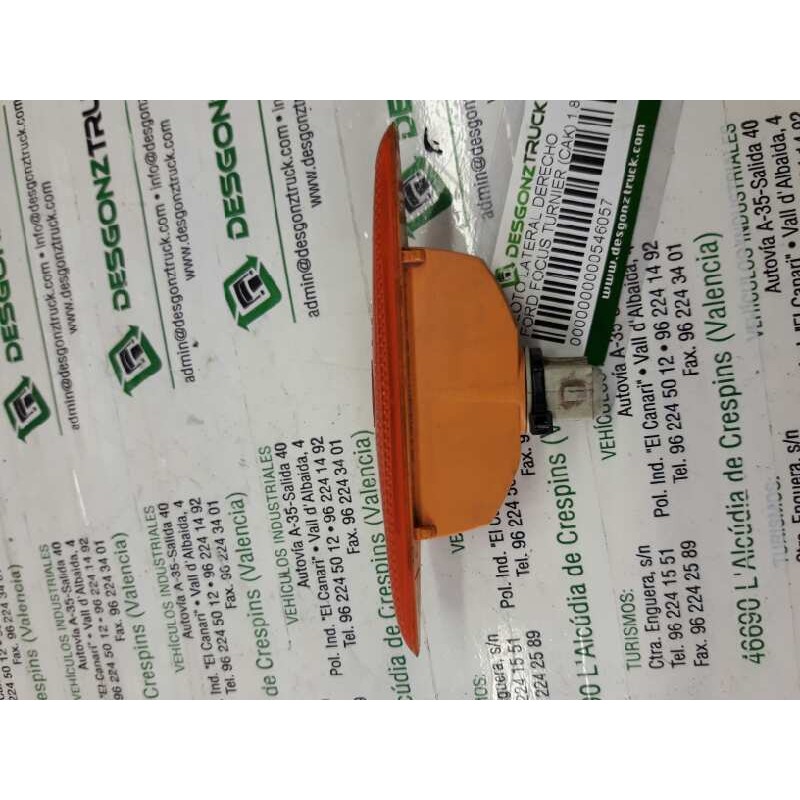 Recambio de piloto lateral derecho para ford focus turnier (cak) 1.8 tdci turbodiesel cat referencia OEM IAM  NARANJA 