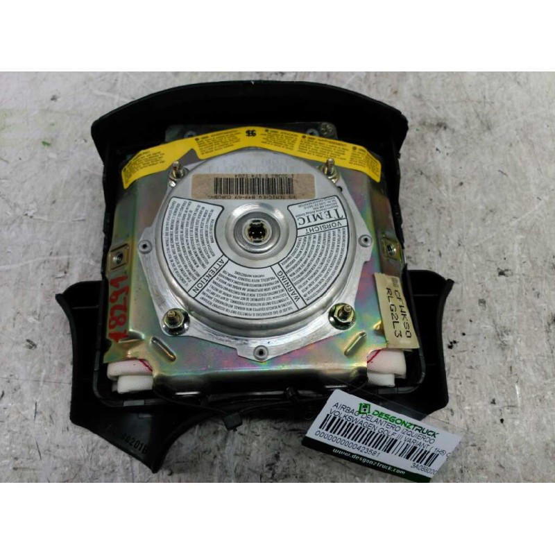 Recambio de airbag delantero izquierdo para volkswagen golf iii variant ( 1h5) cl referencia OEM IAM 3A0880201B 1H0419669CFKZ - Rojo 2
