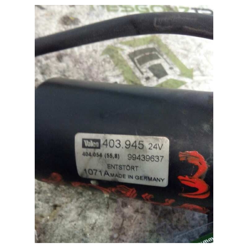 Recambio de motor limpia delantero para iveco eurocargo fki  (typ 120 e 18) tráfico urbano referencia OEM IAM 99439637 403945 VA - Blanco 2
