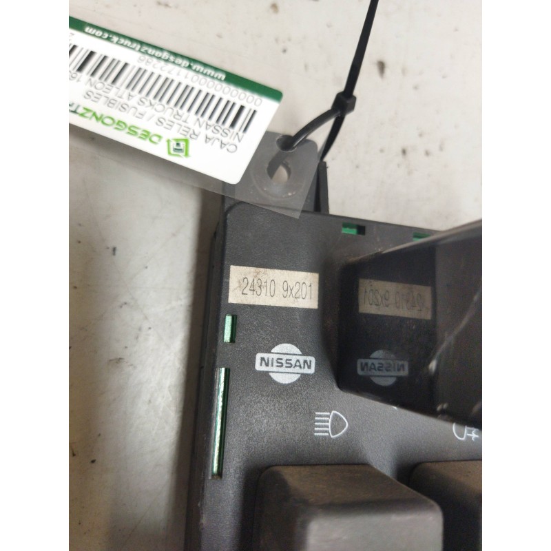 Recambio de caja reles / fusibles para nissan trucks atleon 165 referencia OEM IAM 243109X201 - Blanco 2