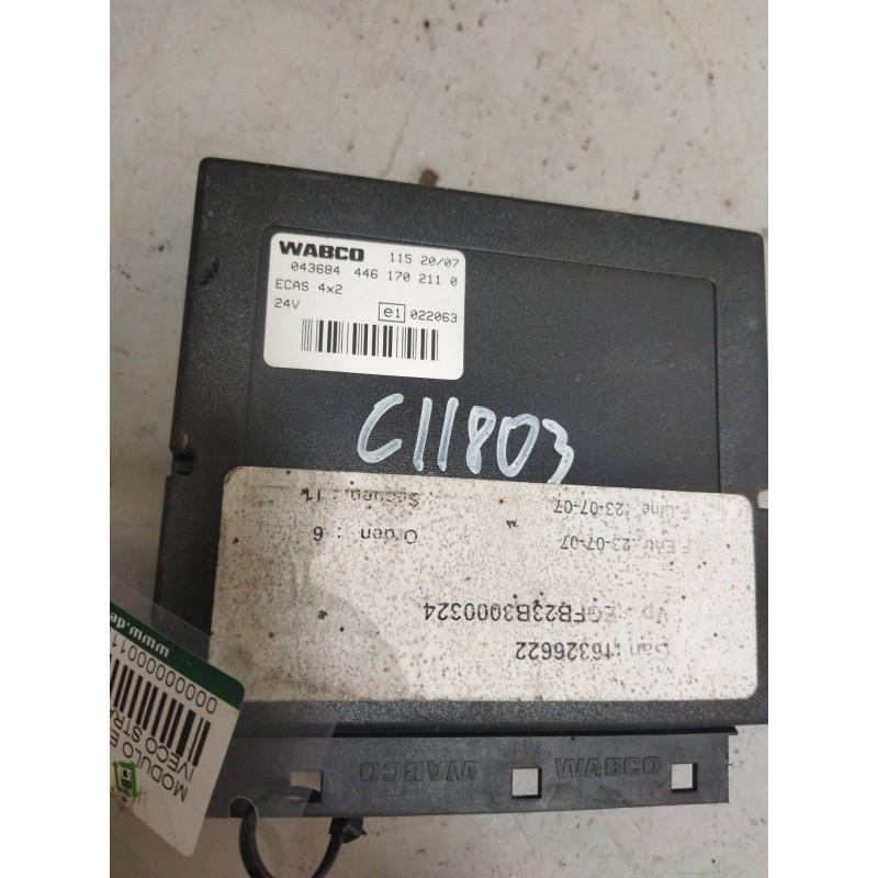 Recambio de modulo electronico para iveco stralis (as) fsa t / p 4x2 gran espacio referencia OEM IAM 4461702110  CENTRALITA ECAS - Blanco 2