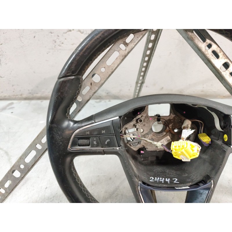 Recambio de volante para seat leon (5f1) 1.6 tdi referencia OEM IAM 5F0419091L - Blanco 4