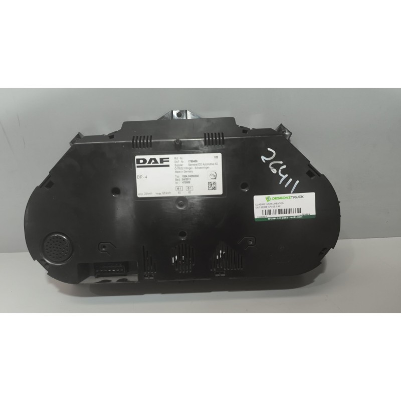 Recambio de cuadro instrumentos para daf serie xf105.460 12.9 diesel referencia OEM IAM 1789469 - Blanco 2