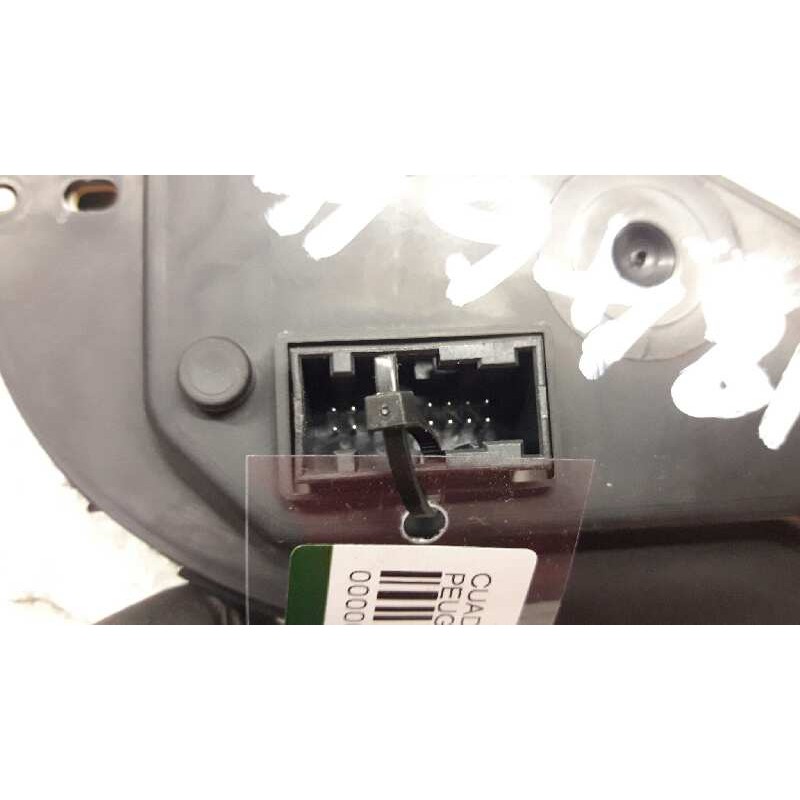 Recambio de cuadro instrumentos para peugeot 307 break / sw (s1) sw referencia OEM IAM 9651299680 - Azul 3