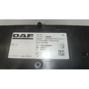 Recambio de cuadro instrumentos para daf serie xf105.xxx 12.9 diesel referencia OEM IAM 1789469  