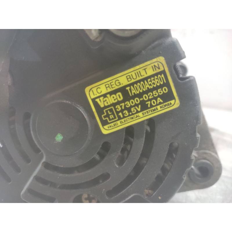 Recambio de alternador para hyundai atos prime (mx) gl referencia OEM IAM 3730002550  13.5V 70A 2