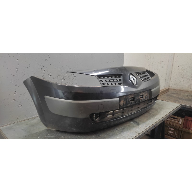 Recambio de paragolpes delantero para renault megane ii berlina 5p authentique referencia OEM IAM - Negro 2