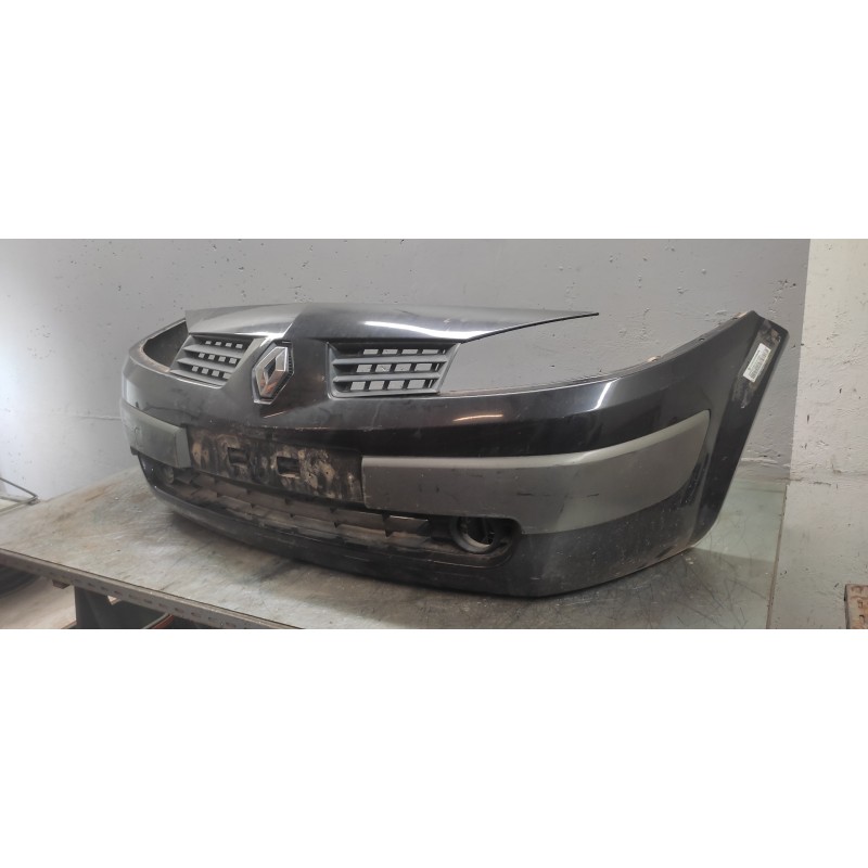 Recambio de paragolpes delantero para renault megane ii berlina 5p authentique referencia OEM IAM - Negro 6