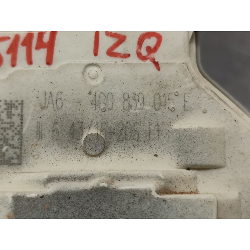 Recambio de resbalon cerradura puerta trasera izquierda para audi q7 (4mb, 4mg, 4mq) 3.0 tdi quattro referencia OEM IAM JA64G083 - Negro 2