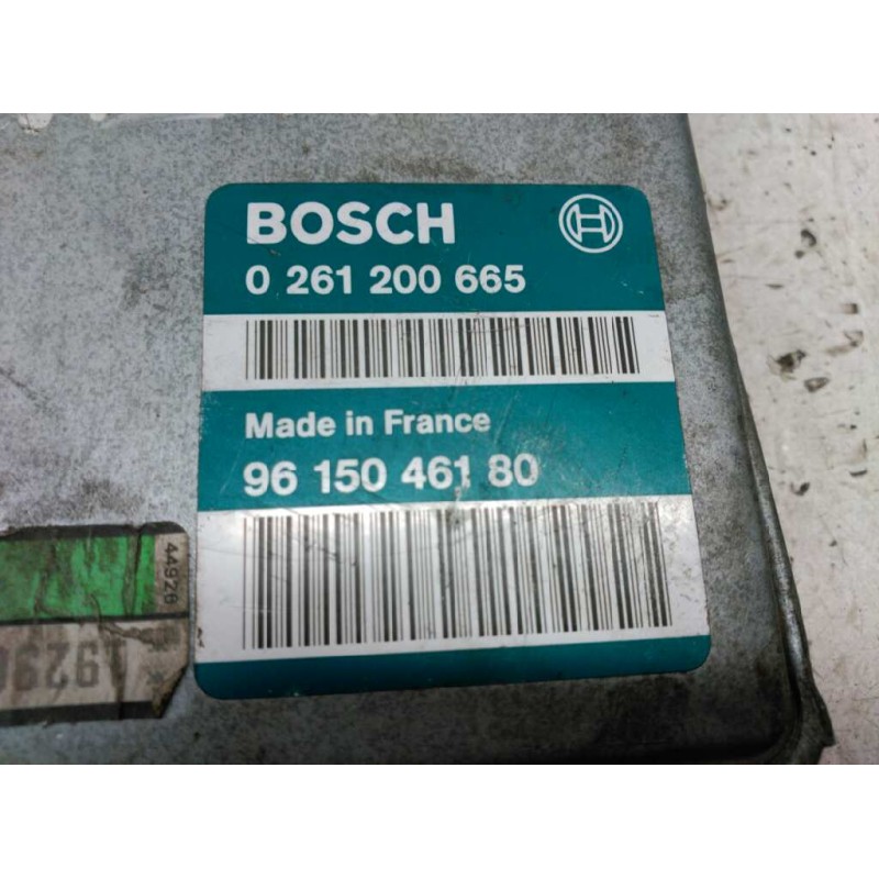 Recambio de centralita motor uce para citroën xantia berlina 1.8i sx / 1.8 sx referencia OEM IAM 9615046180 0261200665 BOSCH 3
