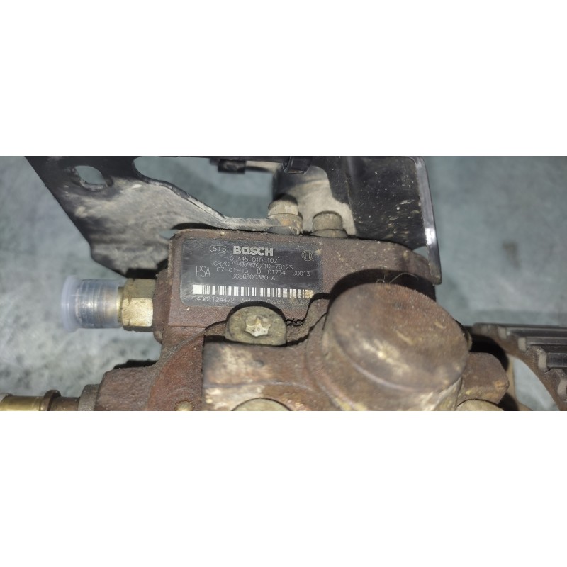 Recambio de bomba inyeccion para citroën berlingo 1.6 hdi 75 collection familiar referencia OEM IAM 0445010102 9656300380 - Blanco 4