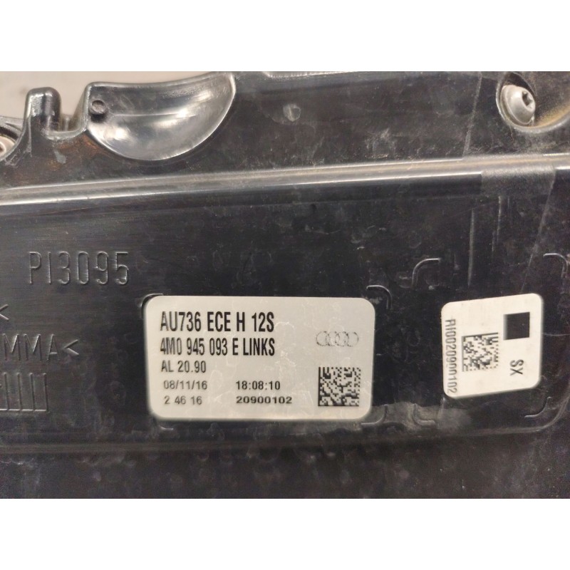 Recambio de piloto trasero izquierdo para audi q7 (4mb, 4mg, 4mq) 3.0 tdi quattro referencia OEM IAM 4M0945093M - Negro 4