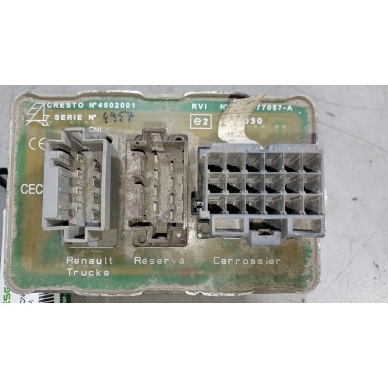 Recambio de modulo electronico para renault midlum 6.2 diesel referencia OEM IAM 5010577057 - Blanco 2