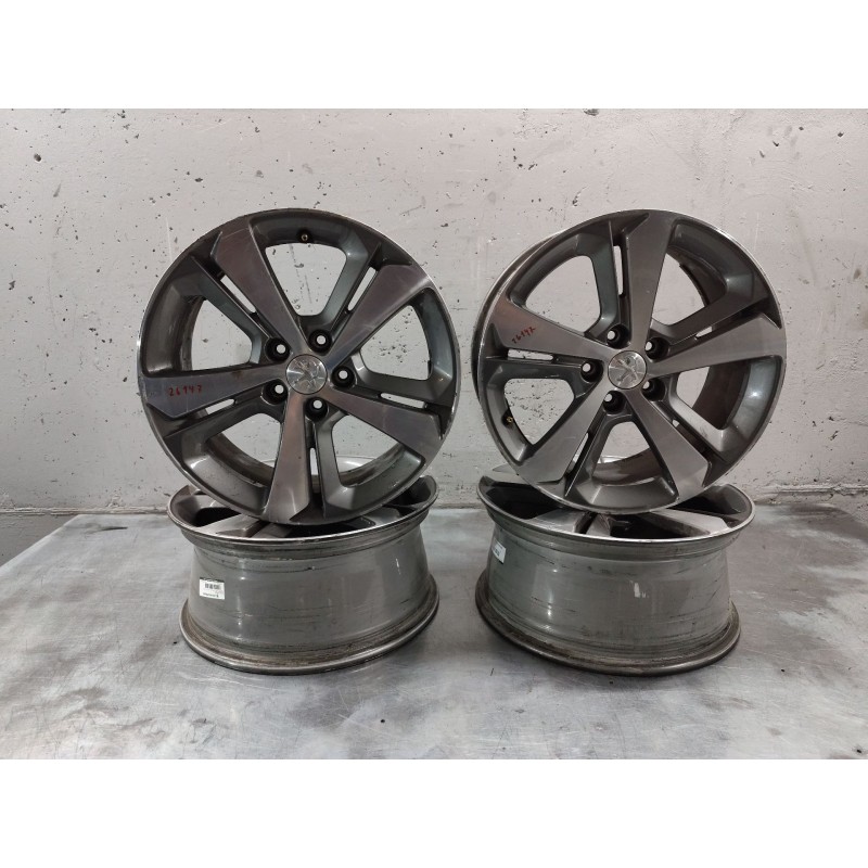 Recambio de juego llantas para peugeot 308 ii (lb_, lp_, lw_, lh_, l3_) 1.5 bluehdi 130 referencia OEM IAM 7.5J17CH5-44 - Rojo 2