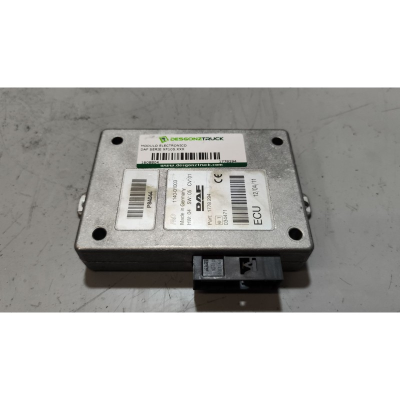 Recambio de modulo electronico para daf serie xf105.xxx 12.9 diesel referencia OEM IAM 1778294  