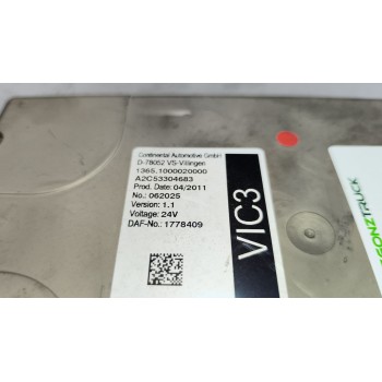 Recambio de modulo electronico para daf serie xf105.xxx 12.9 diesel referencia OEM IAM 1778409 VERSION1.1 