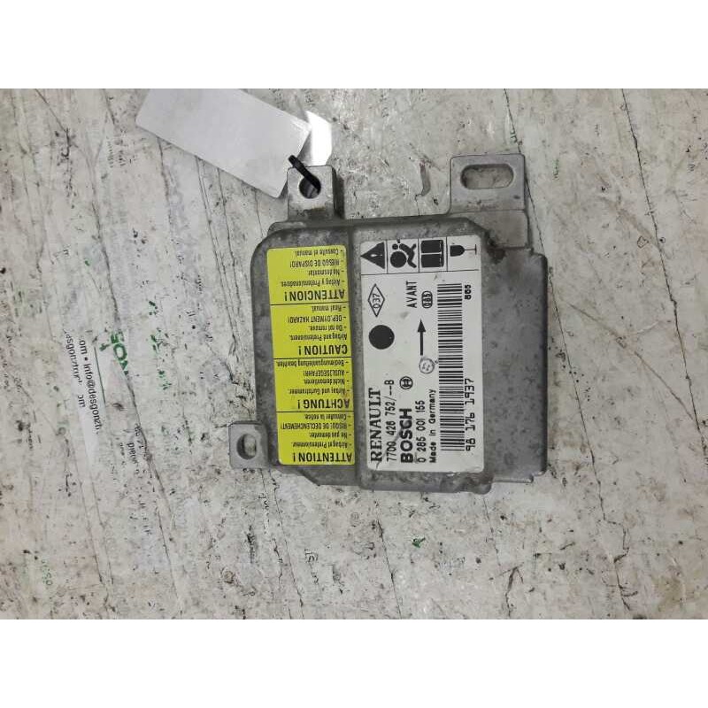 Recambio de centralita airbag para renault clio ii fase i (b/cbo) 1.9 diesel referencia OEM IAM 7700426752 0285001155 BOSCH - Rojo