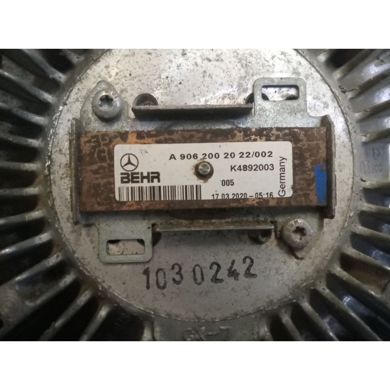 Recambio de ventilador viscoso motor para mercedes-benz axor 3-ejes 25/26t 2004  6.4 diesel (om 906 la) referencia OEM IAM A9062 - Blanco 3