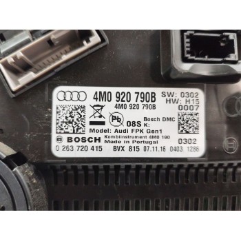 Recambio de cuadro instrumentos para audi q7 (4mb, 4mg, 4mq) 3.0 tdi quattro referencia OEM IAM 4M0920790B  