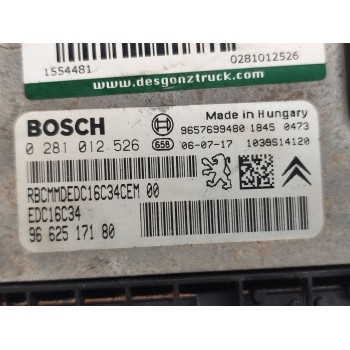 Recambio de centralita motor uce para peugeot 207 x-line referencia OEM IAM 0281012526 9657699480 