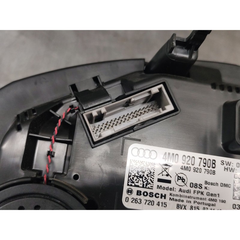 Recambio de cuadro instrumentos para audi q7 (4mb, 4mg, 4mq) 3.0 tdi quattro referencia OEM IAM 4M0920790B - Negro 5