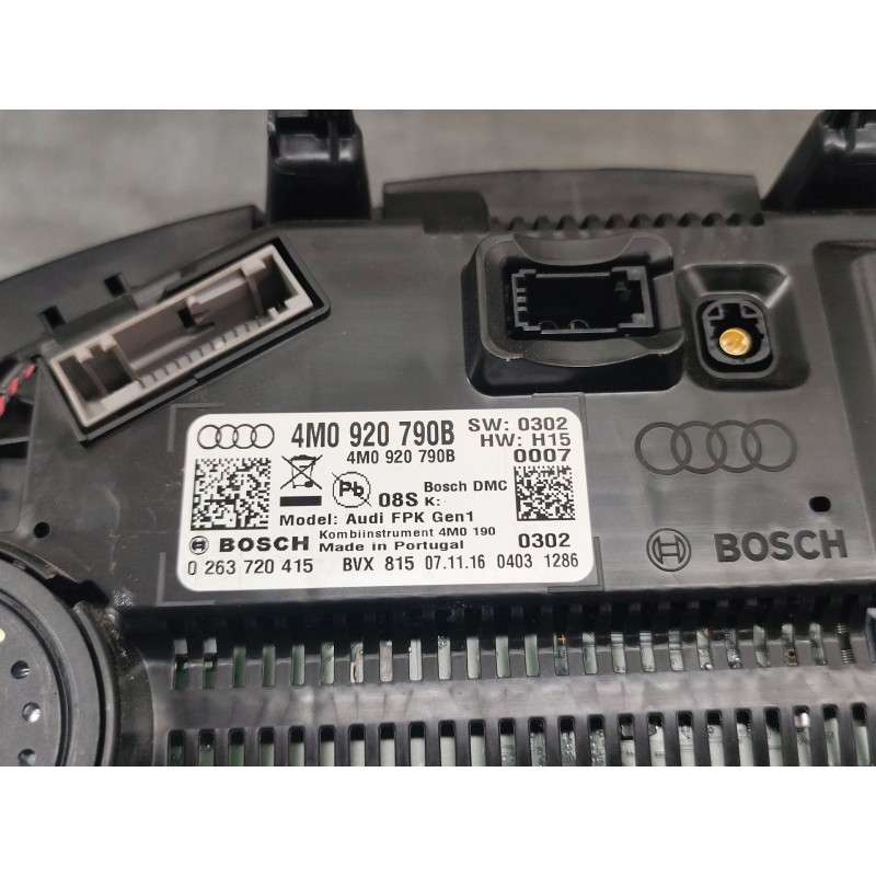 Recambio de cuadro instrumentos para audi q7 (4mb, 4mg, 4mq) 3.0 tdi quattro referencia OEM IAM 4M0920790B - Negro 6