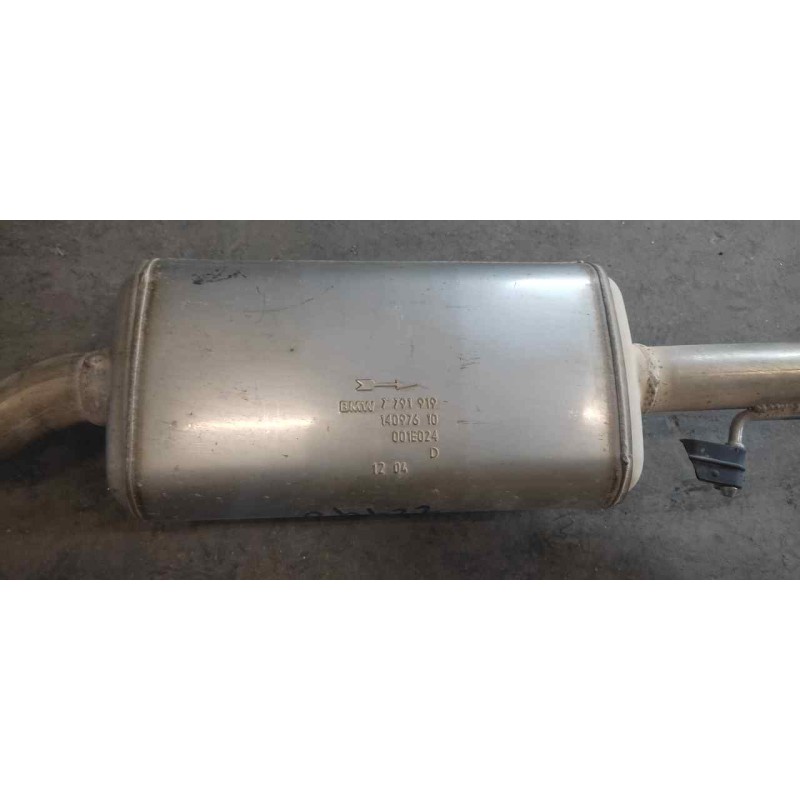 Recambio de tubo escape trasero para bmw serie 1 berlina (e81/e87) 120d referencia OEM IAM 7791919 7791927 14097610 - Gris 4