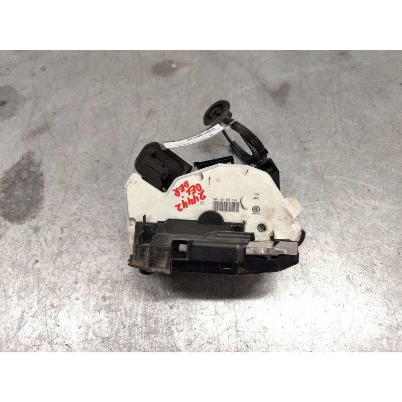 Recambio de cerradura puerta delantera derecha para seat leon (5f1) 1.6 tdi referencia OEM IAM 5K1837016E  7 PINS - Blanco 2