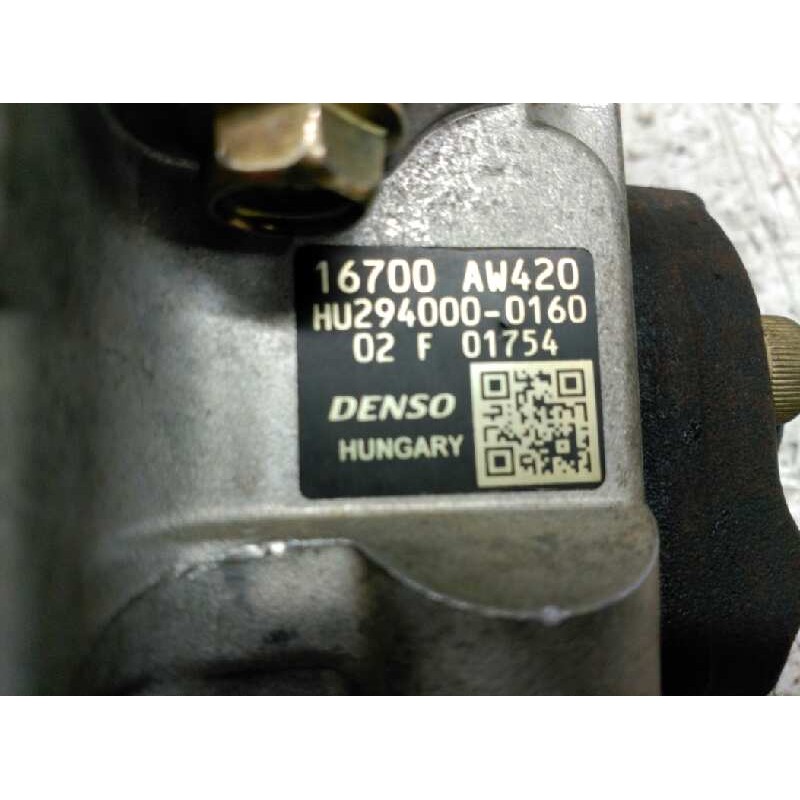 Recambio de bomba inyeccion para nissan almera (n16/e) 2.2 16v turbodiesel cat referencia OEM IAM 16700AW420 HU2940000160 DENSO 2
