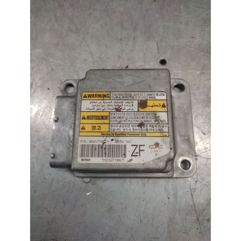 Recambio de centralita airbag para chevrolet tacuma se referencia OEM IAM 96417796  