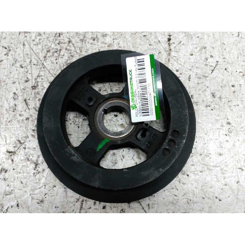 Recambio de polea cigueñal para nissan almera (n16/e) 2.2 16v turbodiesel cat referencia OEM IAM 3