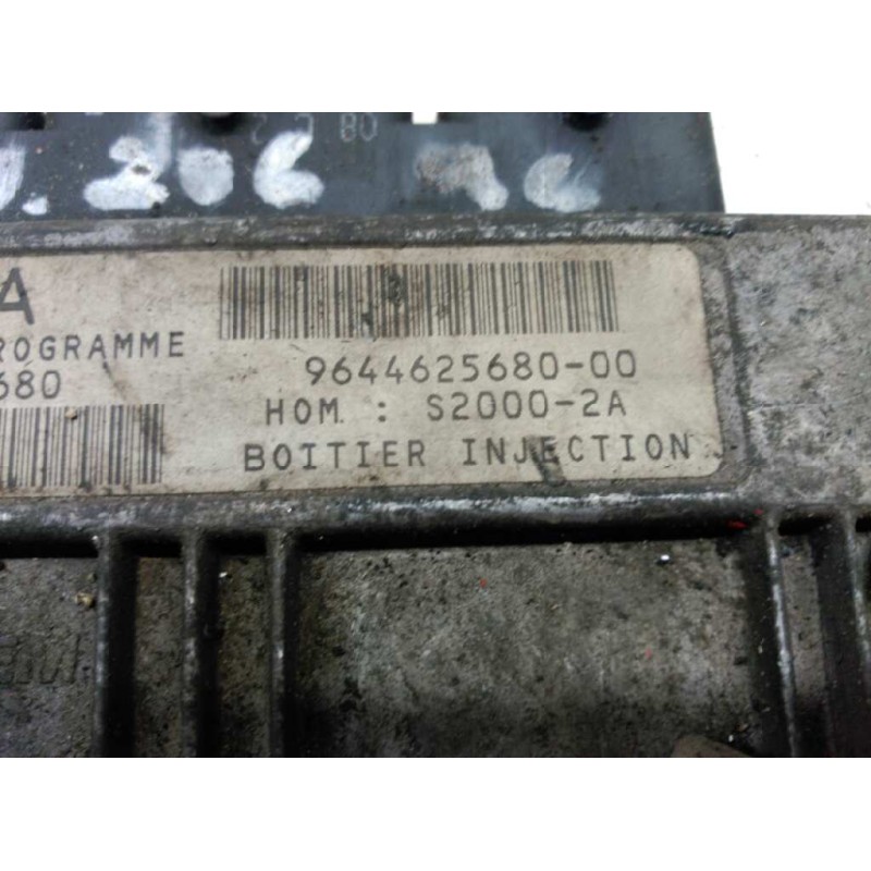 Recambio de centralita motor uce para peugeot 206 berlina play station 2 referencia OEM IAM 9644235680 9644625680 2