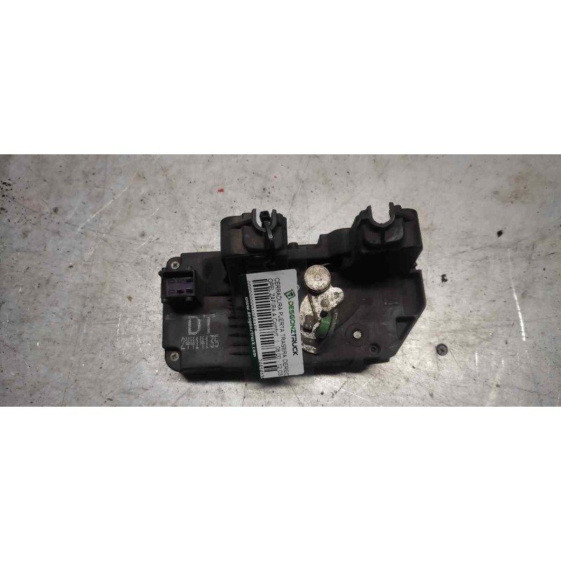 Recambio de cerradura puerta trasera derecha para opel zafira a comfort referencia OEM IAM 24414135 2