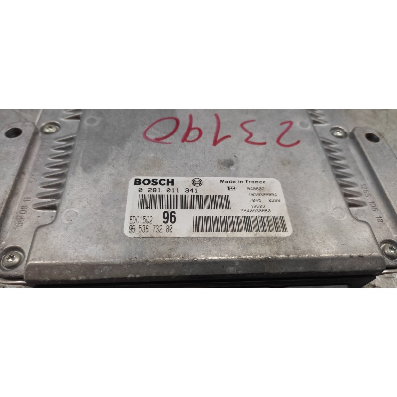 Recambio de centralita motor uce para peugeot 307 (s1) xs referencia OEM IAM 0281011341 9653873280 9640938680 2