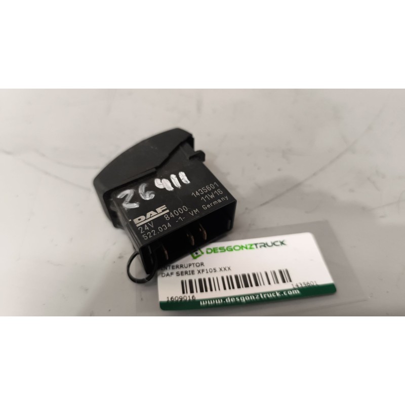 Recambio de interruptor para daf serie xf105.xxx 12.9 diesel referencia OEM IAM 1435601  
