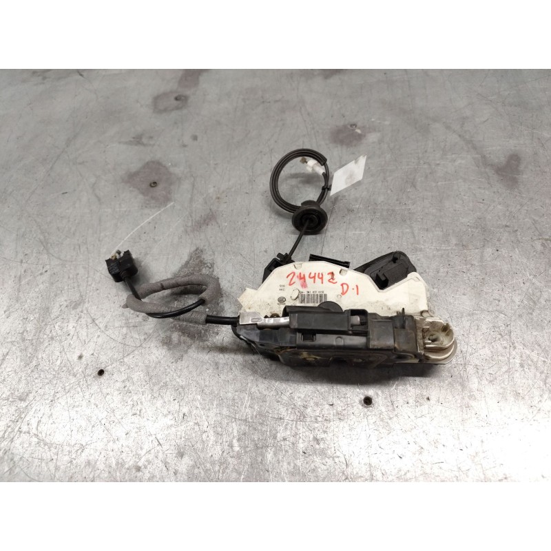 Recambio de cerradura puerta delantera izquierda para seat leon (5f1) 1.6 tdi referencia OEM IAM 5K1837015E  7 PINS - Blanco 2
