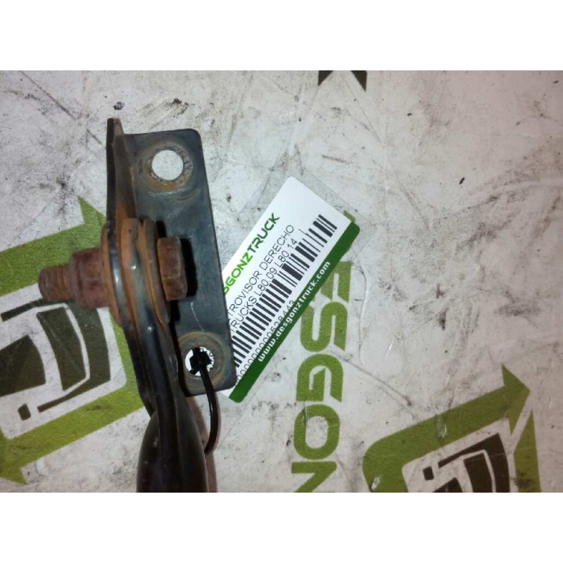 Recambio de brazo retrovisor derecho para nissan trucks l80.09 l80.14 referencia OEM IAM - Blanco 3