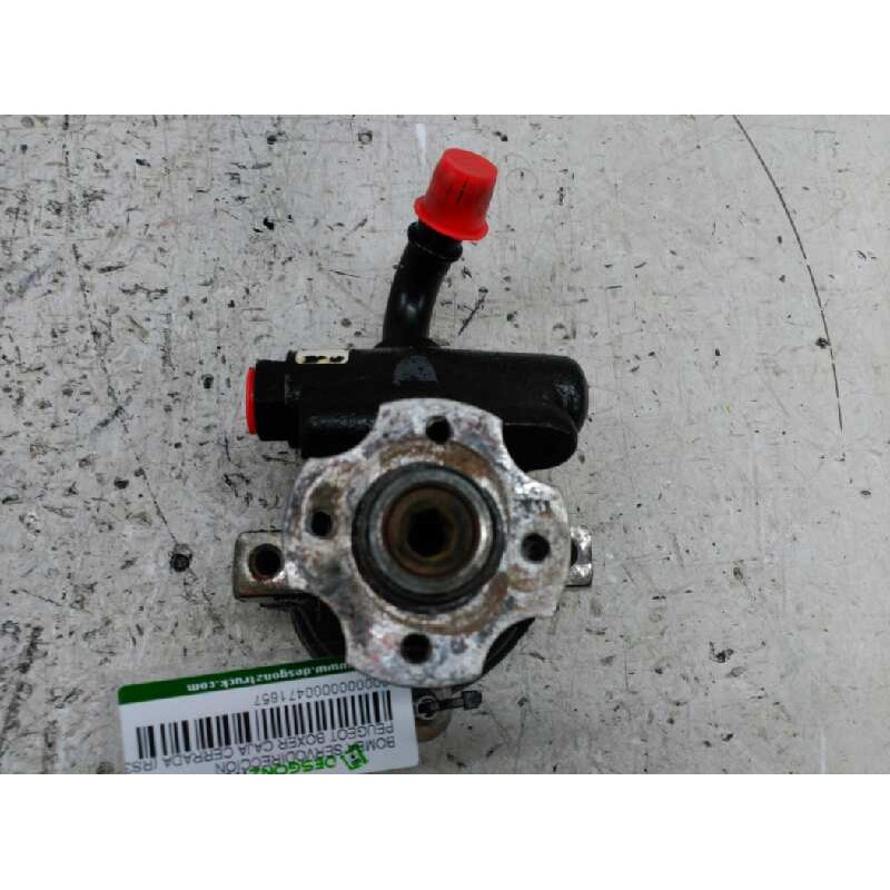 Recambio de bomba direccion para peugeot boxer caja cerrada (rs3200)(230)('02) 1400 d referencia OEM IAM - Blanco 2