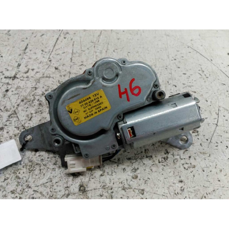 Recambio de motor limpia trasero para renault clio ii fase i (b/cbo) 1.9 d referencia OEM IAM 7700429615A PORTÓN