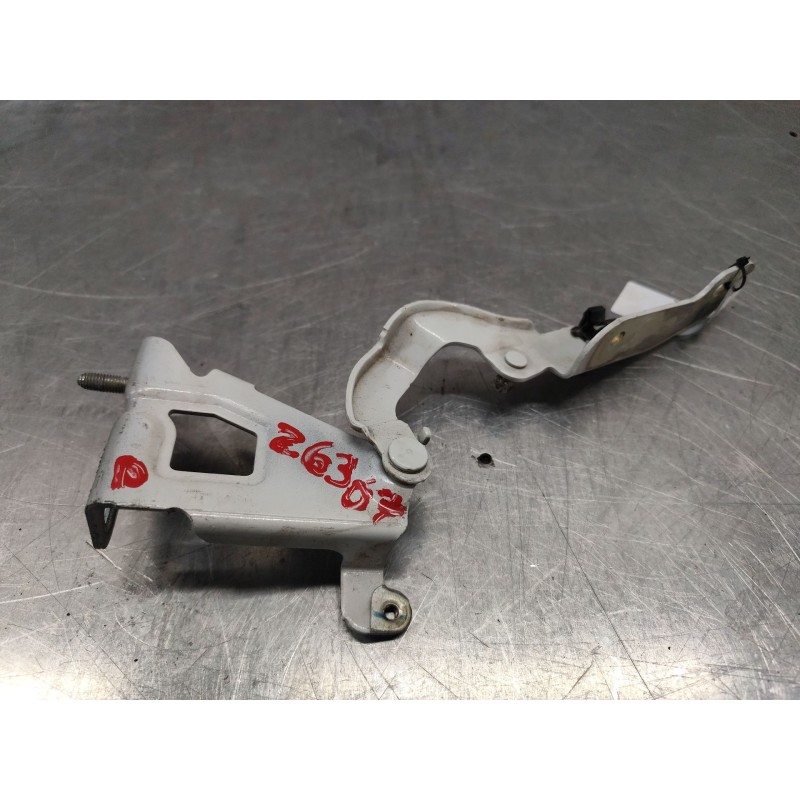 Recambio de bisagra capo derecha para renault trafic iii furgoneta (fg_) 2.0 dci 120 (fgmn) referencia OEM IAM - Blanco 2